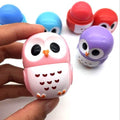 Candy Color Owl Shape Moisturizing Lip Balm by DailySale