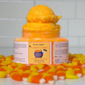 Candy Corn Foaming Sugar Scrub by Duma Mbili LLC