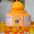 Candy Corn Foaming Sugar Scrub by Duma Mbili LLC
