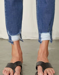 Cane Mid Rise Slim Straight Leg Jeans - Medium by Boutique 23