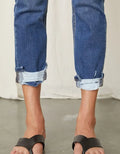 Cane Mid Rise Slim Straight Leg Jeans - Medium by Boutique 23