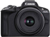Canon EOS R50 4K Mirrorless Camera with RF-S 18-45mm f/4.5-6.3 IS STM Lens (Open-Box)