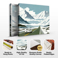 Canvas Print: "Alpine Journey" by Tailored Canvases