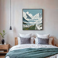 Canvas Print: "Alpine Journey" by Tailored Canvases
