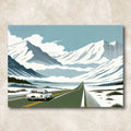 Canvas Print: "Alpine Journey" by Tailored Canvases
