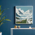 Canvas Print: "Alpine Journey" by Tailored Canvases