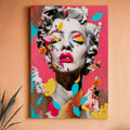 Canvas Print: "Chroma Whimsy" by Tailored Canvases