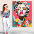 Canvas Print: "Chroma Whimsy" by Tailored Canvases