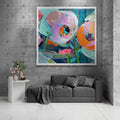 Canvas Print: Chromatic Pulse by Tailored Canvases