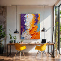Canvas Print: "Chromatic Rift" by Tailored Canvases