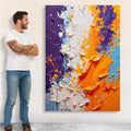 Canvas Print: "Chromatic Rift" by Tailored Canvases