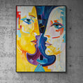 Canvas Print: "Chromatic Souls" by Tailored Canvases