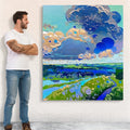 Canvas Print: "Cloud Dance" by Tailored Canvases