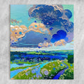 Canvas Print: "Cloud Dance" by Tailored Canvases