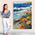Canvas Print: "Coastal Blooms" by Tailored Canvases