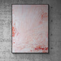 Canvas Print: "Crimson Veil" by Tailored Canvases