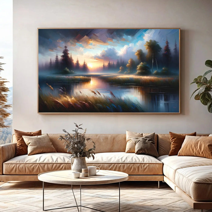 Canvas Print: "Dreaming Dusk" by Tailored Canvases
