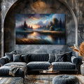 Canvas Print: "Dreaming Dusk" by Tailored Canvases