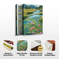 Canvas Print: "Flowing Serenity" by Tailored Canvases