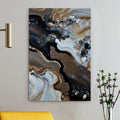 Canvas Print: "Geode Whispers II" by Tailored Canvases