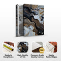 Canvas Print: "Geode Whispers II" by Tailored Canvases