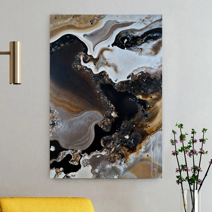 Canvas Print: "Geode Whispers III" by Tailored Canvases