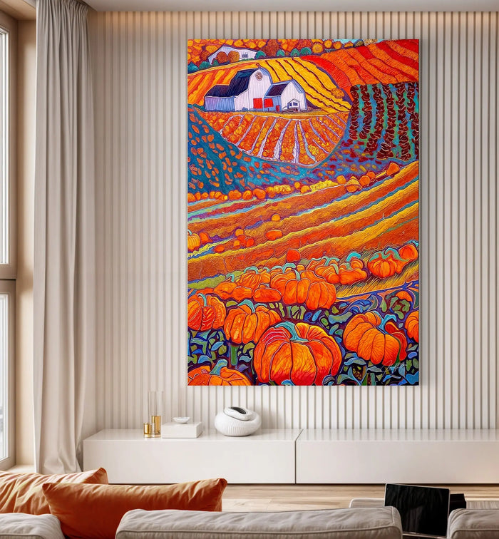Canvas Print: "Harvest Hues" by Tailored Canvases