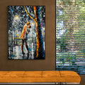 Canvas Print: "Kaleidoscope Kiss" by Tailored Canvases