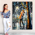 Canvas Print: "Kaleidoscope Kiss" by Tailored Canvases
