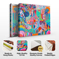 Canvas Print: "Kaleidoscopic Voyage" by Tailored Canvases