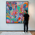 Canvas Print: "Kaleidoscopic Voyage" by Tailored Canvases