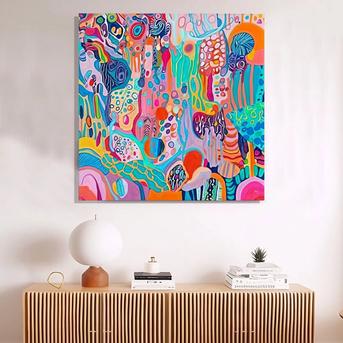 Canvas Print: "Kaleidoscopic Voyage" by Tailored Canvases