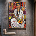 Canvas Print: "Lady Her" by Tailored Canvases
