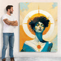 Canvas Print: "Luminous Reverie" by Tailored Canvases