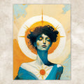 Canvas Print: "Luminous Reverie" by Tailored Canvases