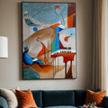 Canvas Print: "Melodic Abstraction" by Tailored Canvases