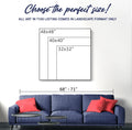 Canvas Print: "Melodic Seclusion" by Tailored Canvases