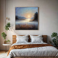 Canvas Print: Misty Serenade by Tailored Canvases