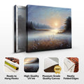 Canvas Print: Misty Serenade by Tailored Canvases