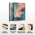Canvas Print: "Patina Cascade" by Tailored Canvases