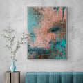 Canvas Print: "Patina Cascade" by Tailored Canvases