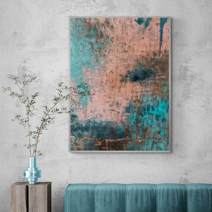 Canvas Print: "Patina Cascade" by Tailored Canvases