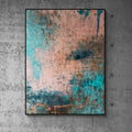 Canvas Print: "Patina Cascade" by Tailored Canvases