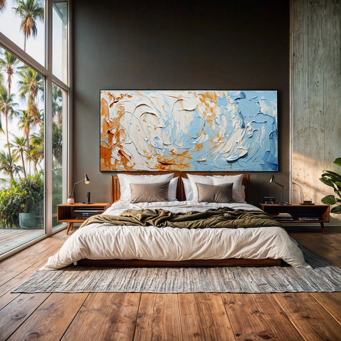 Canvas Print: "Pebble Tides III" by Tailored Canvases