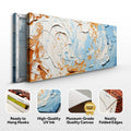 Canvas Print: "Pebble Tides III" by Tailored Canvases