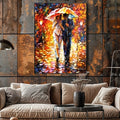 Canvas Print: "Rainy Romance" by Tailored Canvases