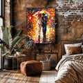 Canvas Print: "Rainy Romance" by Tailored Canvases