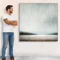 Canvas Print: "Silent Expanse" by Tailored Canvases