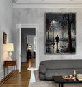 Canvas Print: "Solitary Reflection" by Tailored Canvases