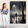 Canvas Print: "Solitary Reflection" by Tailored Canvases